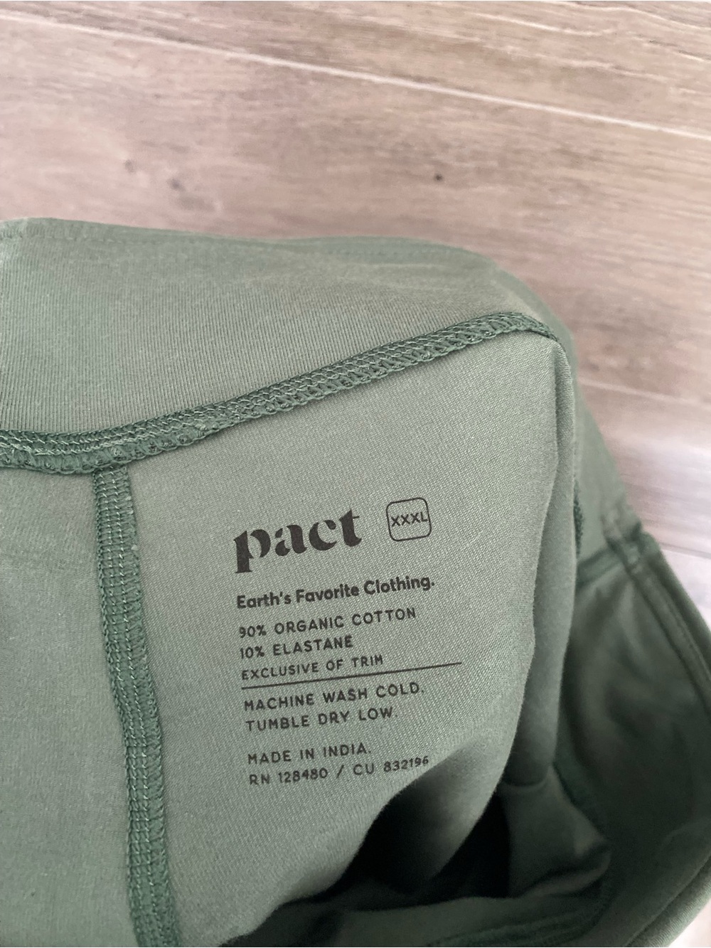 Pact Organic Cotton Leggings View 5